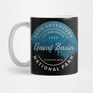 Great Basin National Park Retro Mug